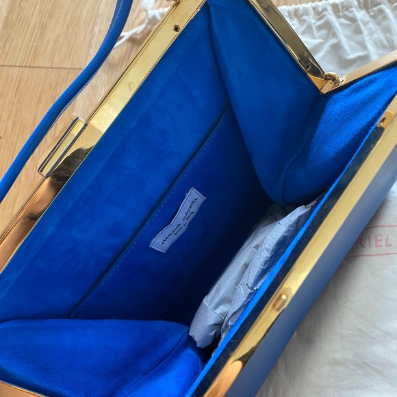 Mansur Gavriel blue elegant leather bag - Picture 4 of 4